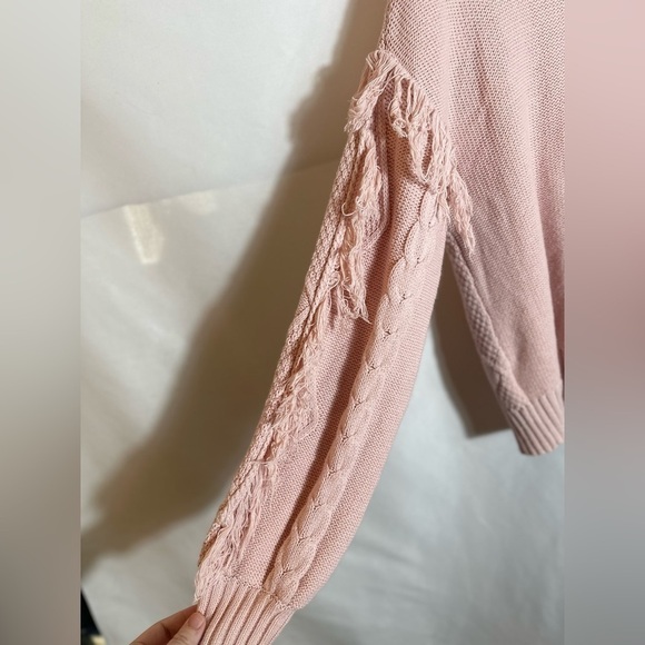 Kikit Pink Cable Knit Sweater - Picture 4 of 4